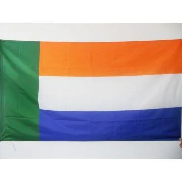 DRAPEAU AFRIKANERS D\'AFRIQUE DU SUD 150x90cm - DRAPEAU SUD-AFRICAIN 90 x 150 cm Fourreau pour hampe