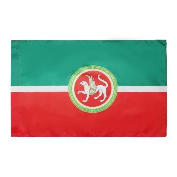 DRAPEAU RÍ?PUBLIQUE DU TATARSTAN 150x90cm - DRAPEAU TATARS - TATARES - RUSSIE 90 x 150 cm Fourreau pour hampe