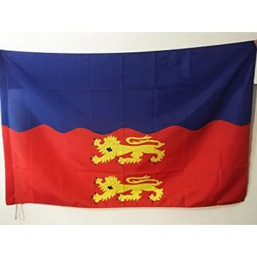 DRAPEAU CALVADOS 150x90cm - DRAPEAU DÍ?PARTEMENT CALVADOSIEN 90 x 150 cm Fourreau pour hampe
