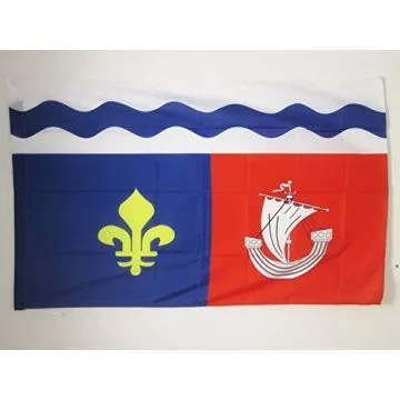 DRAPEAU HAUTS-DE-SEINE 150x90cm - DRAPEAU DÍ?PARTEMENT ALTOSÍ?QUANAIS 90 x 150 cm Fourreau pour hampe