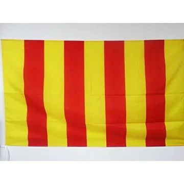 DRAPEAU COMTÍ? DE PROVENCE 150x90cm - DRAPEAU PROVENÍ?AL 90 x 150 cm Fourreau pour hampe