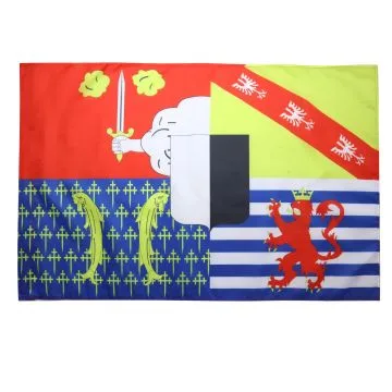 DRAPEAU MOSELLE 150x90cm - DRAPEAU DÍ?PARTEMENT MOSSELAN 90 x 150 cm Fourreau pour hampe