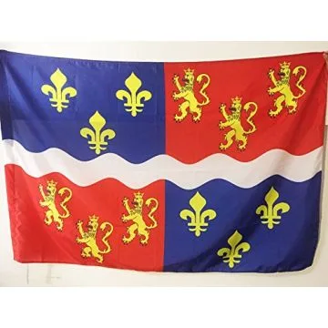 DRAPEAU SOMME 150x90cm - DRAPEAU DÍ?PARTEMENT SAMARIEN 90 x 150 cm Fourreau pour hampe