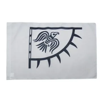 DRAPEAU VIKING RAVEN 150x90cm - DRAPEAU BANNIÍ?RE AU CORBEAU - VIKINGS 90 x 150 cm Fourreau pour hampe