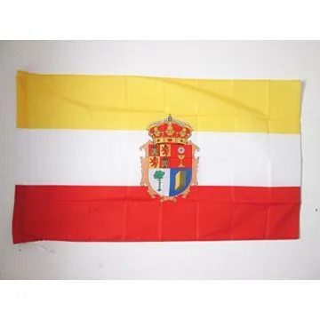 DRAPEAU PROVINCE DE CUENCA 150x90cm - DRAPEAU CUENCA EN CASTILLE-LA-MANCHE 90 x 150 cm Fourreau pour hampe