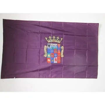 DRAPEAU PROVINCE DE PALENCIA 150x90cm - DRAPEAU PALENCIA EN CASTILLE-ET-LEON 90 x 150 cm Fourreau pour hampe