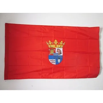 DRAPEAU PROVINCE DE SÍ?GOVIE 150x90cm - DRAPEAU SEGOVIA EN CASTILLE-ET-LEON 90 x 150 cm Fourreau pour hampe
