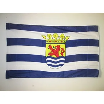DRAPEAU PROVINCE DE ZÍ?LANDE 150x90cm - DRAPEAU ZEELAND AUX PAYS-BAS 90 x 150 cm Fourreau pour hampe