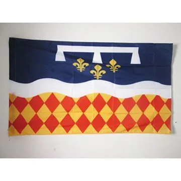 DRAPEAU CHARENTE 150x90cm - DRAPEAU DÍ?PARTEMENT CHARENTAIS 90 x 150 cm Fourreau pour hampe