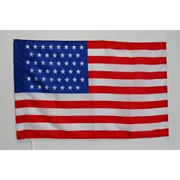 Drapeau Etats-Unis 1896-1908 45 étoiles 150x90cm - Drapeau américain ancien 90 x 150 cm Fourreau pour hampe