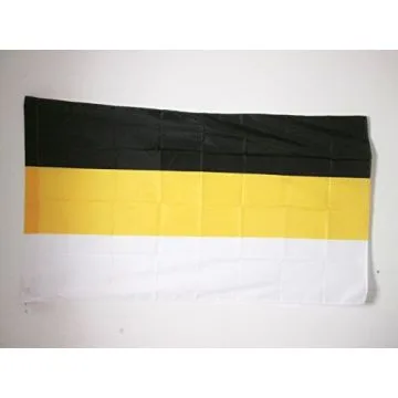 DRAPEAU EMPIRE RUSSE 1858-1896 150x90cm - DRAPEAU IMPÍ?RIAL DE RUSSIE 90 x 150 cm Fourreau pour hampe