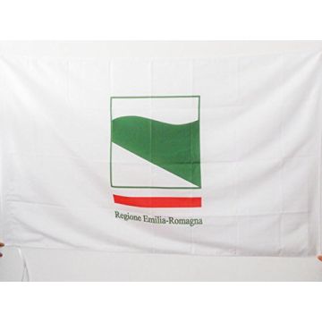 DRAPEAU Í?MILIE-ROMAGNE 150x90cm - DRAPEAU EMILIA-ROMAGNA - ITALIE 90 x 150 cm Fourreau pour hampe