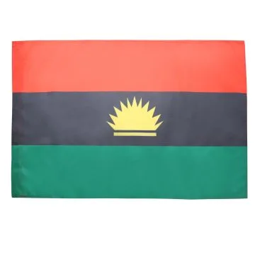 Drapeau Biafra indépendantiste au Nigéria 150x90cm - Drapeau 0 90 x 150 cm Fourreau pour hampe