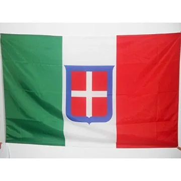 DRAPEAU ROYAUME Dâ??ITALIE 1861-1946 150x90cm - DRAPEAU ROYAUME DE SARDAIGNE 90 x 150 cm Fourreau pour hampe