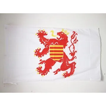 DRAPEAU PROVINCE DE LIMBOURG 150x90cm - DRAPEAU LIMBURG AUX PAYS-BAS 90 x 150 cm Fourreau pour hampe
