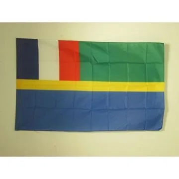 DRAPEAU GABON FRANÍ?AIS 1959-1960 150x90cm - DRAPEAU GABONAIS 90 x 150 cm Fourreau pour hampe