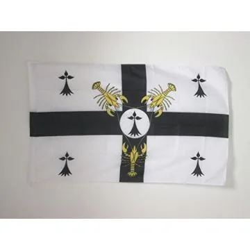 DRAPEAU Í?LE DE SEIN 150x90cm - DRAPEAU ILE-DE-SEIN EN BRETAGNE 90 x 150 cm Fourreau pour hampe