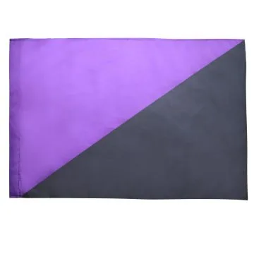 DRAPEAU ANARCHA-FÍ?MINISME 150x90cm - DRAPEAU FÍ?MINISME LIBERTAIRE 90 x 150 cm Fourreau pour hampe
