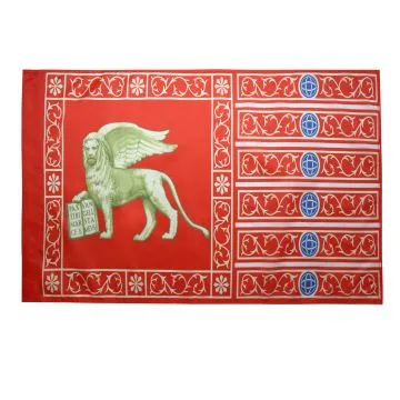 DRAPEAU VENISE 150x90cm - DRAPEAU DE VENEZIA 90 x 150 cm Fourreau pour hampe