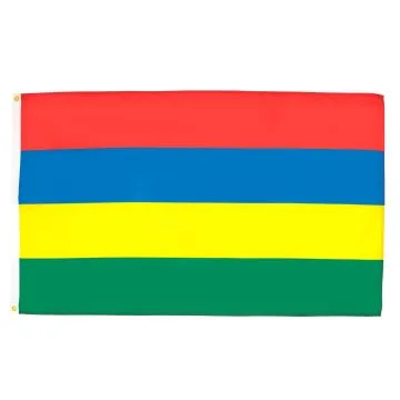 DRAPEAU MAURICE 150x90cm - DRAPEAU MAURICIEN 90 x 150 cm - DRAPEAUX