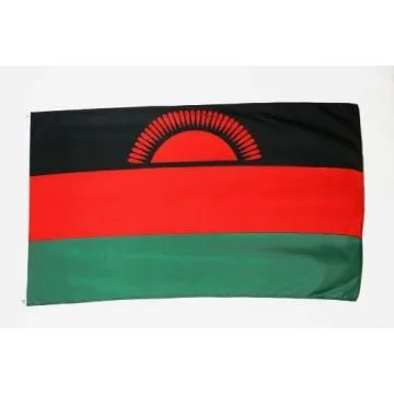 DRAPEAU MALAWI ANCIEN 150x90cm - DRAPEAU MALAWITE 90 x 150 cm - DRAPEAUX