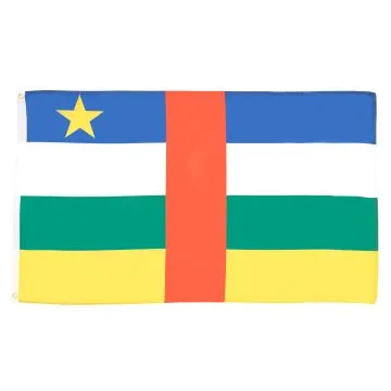 DRAPEAU CENTRAFRIQUE 150x90cm - DRAPEAU CENTRAFRICAIN 90 x 150 cm - DRAPEAUX