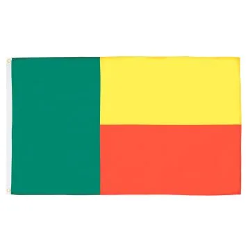 DRAPEAU BÉNIN 150x90cm - DRAPEAU BÉNINOIS 90 x 150 cm - DRAPEAUX