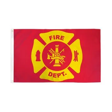 DRAPEAU USA POMPIER 150x90cm - DRAPEAU AMÉRICAIN - ETATS-UNIS 90 x 150 cm - DRAPEAUX