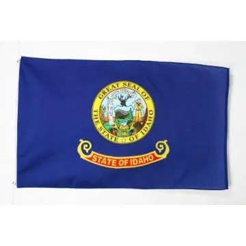 DRAPEAU IDAHO 150x90cm - DRAPEAU ETAT AMÉRICAIN - USA - ETATS-UNIS 90 x 150 cm - DRAPEAUX