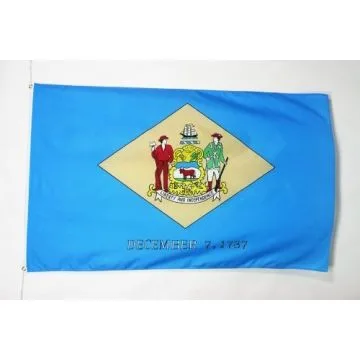 DRAPEAU DELAWARE 150x90cm - DRAPEAU ETAT AMÉRICAIN - USA - ETATS-UNIS 90 x 150 cm - DRAPEAUX