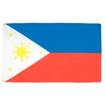 DRAPEAU PHILIPPINES 150x90cm - DRAPEAU PHILIPPIN 90 x 150 cm - DRAPEAUX