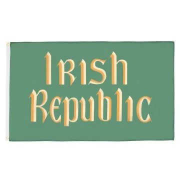 DRAPEAU RÉPUBLIQUE D\'IRLANDE 150x90cm - DRAPEAU IRLANDAIS - EIRE 90 x 150 cm - DRAPEAUX