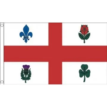 DRAPEAU MONTRÉAL 150x90cm - DRAPEAU CANADIEN - CANADA 90 x 150 cm - DRAPEAUX