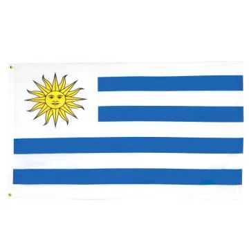 DRAPEAU URUGUAY 150x90cm - DRAPEAU URUGUAYEN 90 x 150 cm - DRAPEAUX