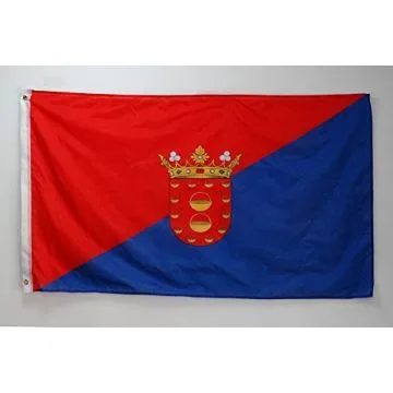 DRAPEAU LANZAROTE 150x90cm - DRAPEAU LANCEROTTE - LAS PALMAS - CANARIES 90 x 150 cm - DRAPEAUX