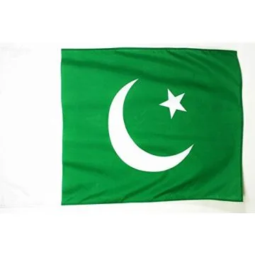 DRAPEAU PAKISTAN 250x150cm - DRAPEAU PAKISTANAIS 150 x 250 cm Fourreau pour hampe