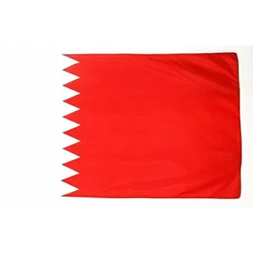 DRAPEAU BAHREÏN 250x150cm - DRAPEAU BAHREÏNIEN 150 x 250 cm Fourreau pour hampe
