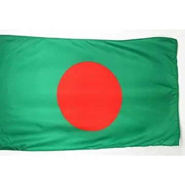 DRAPEAU BANGLADESH 250x150cm - DRAPEAU BANGLADAIS 150 x 250 cm Fourreau pour hampe