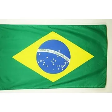 DRAPEAU BRÍ?SIL 250x150cm - DRAPEAU BRÍ?SILIEN 150 x 250 cm Fourreau pour hampe