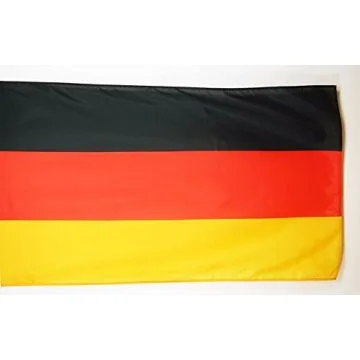 DRAPEAU ALLEMAGNE 250x150cm - DRAPEAU ALLEMAND 150 x 250 cm Fourreau pour hampe