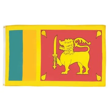 DRAPEAU SRI LANKA 150x90cm - DRAPEAU SRI LANKAIS 90 x 150 cm - DRAPEAUX