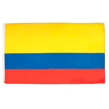 DRAPEAU COLOMBIE 150x90cm - DRAPEAU COLOMBIEN 90 x 150 cm - DRAPEAUX