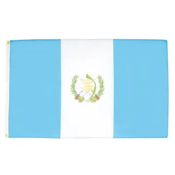 DRAPEAU GUATEMALA 150x90cm - DRAPEAU GUATÉMALTÈQUE 90 x 150 cm - DRAPEAUX