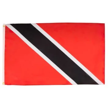 DRAPEAU TRINIDAD-ET-TOBAGO 150x90cm - DRAPEAU TRINIDADIEN 90 x 150 cm - DRAPEAUX