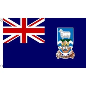DRAPEAU ÎLES MALOUINES 150x90cm - DRAPEAU DES MALOUINES - ROYAUME-UNI 90 x 150 cm - DRAPEAUX