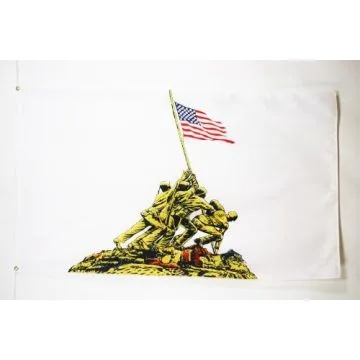 DRAPEAU USA IWO JIMA 150x90cm - DRAPEAU AMÉRICAIN - ETATS-UNIS 90 x 150 cm - DRAPEAUX
