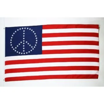 DRAPEAU USA PAIX 150x90cm - DRAPEAU AMÉRICAIN - ETATS-UNIS 90 x 150 cm - DRAPEAUX