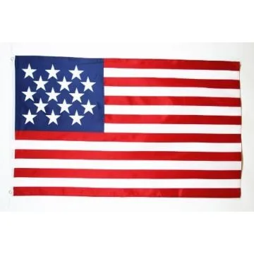 DRAPEAU USA 15 ÉTOILES 150x90cm - DRAPEAU AMÉRICAIN - ETATS-UNIS 90 x 150 cm - DRAPEAUX