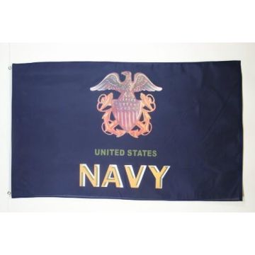 DRAPEAU USA NAVY 150x90cm - DRAPEAU DE L\'ARMÉE AMÉRICAINE 90 x 150 cm - DRAPEAUX