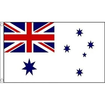 DRAPEAU AUSTRALIA NAVY ENSIGN SMALL FLAG  150x90cm - DRAPEAU PAVILLON MARINE ROYALE AUSTRALIENNE 90 x 150 cm - DRAPEAUX